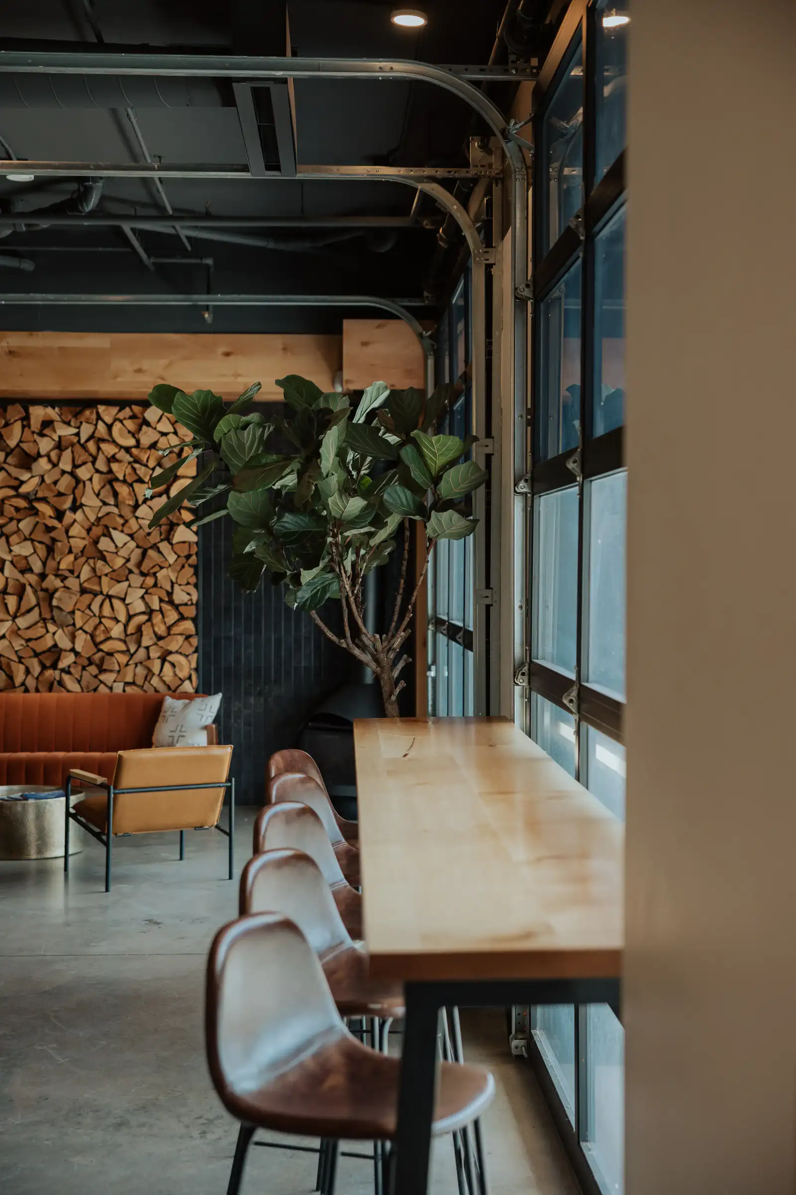 Café Fireplace - View 2